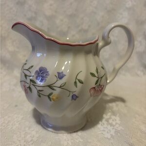 Floral Creamer/Pitcher by Johnson Bros